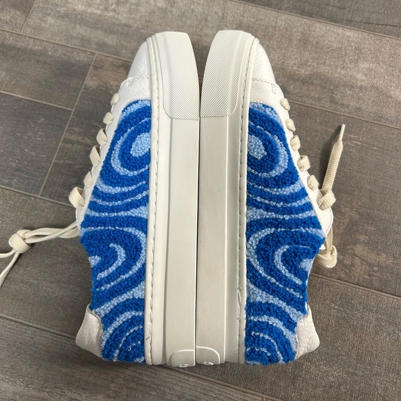 NWOB Soludos Leather Ibiza Platform Psychedelic Spiral - Picture 4 of 13